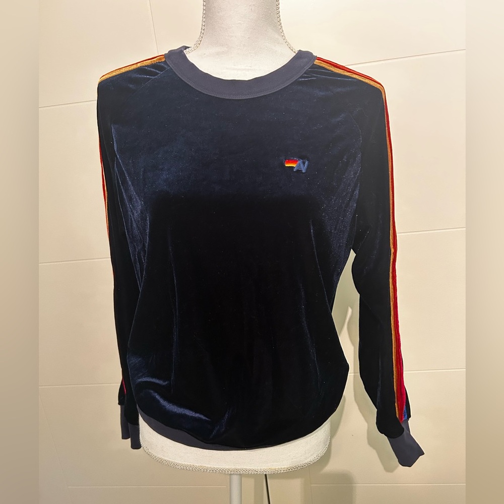 Aviator Nation Velvet top